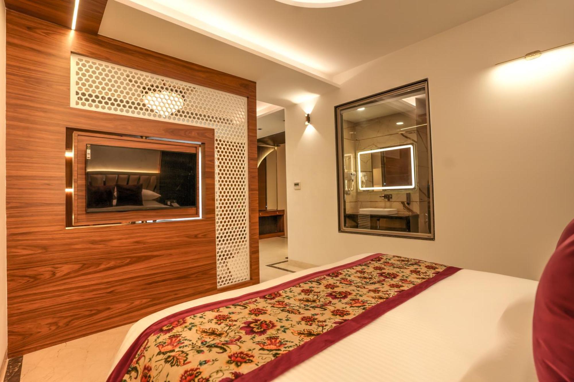 Rj Hotel - Managed By Atithi House Greater Noida Exterior foto
