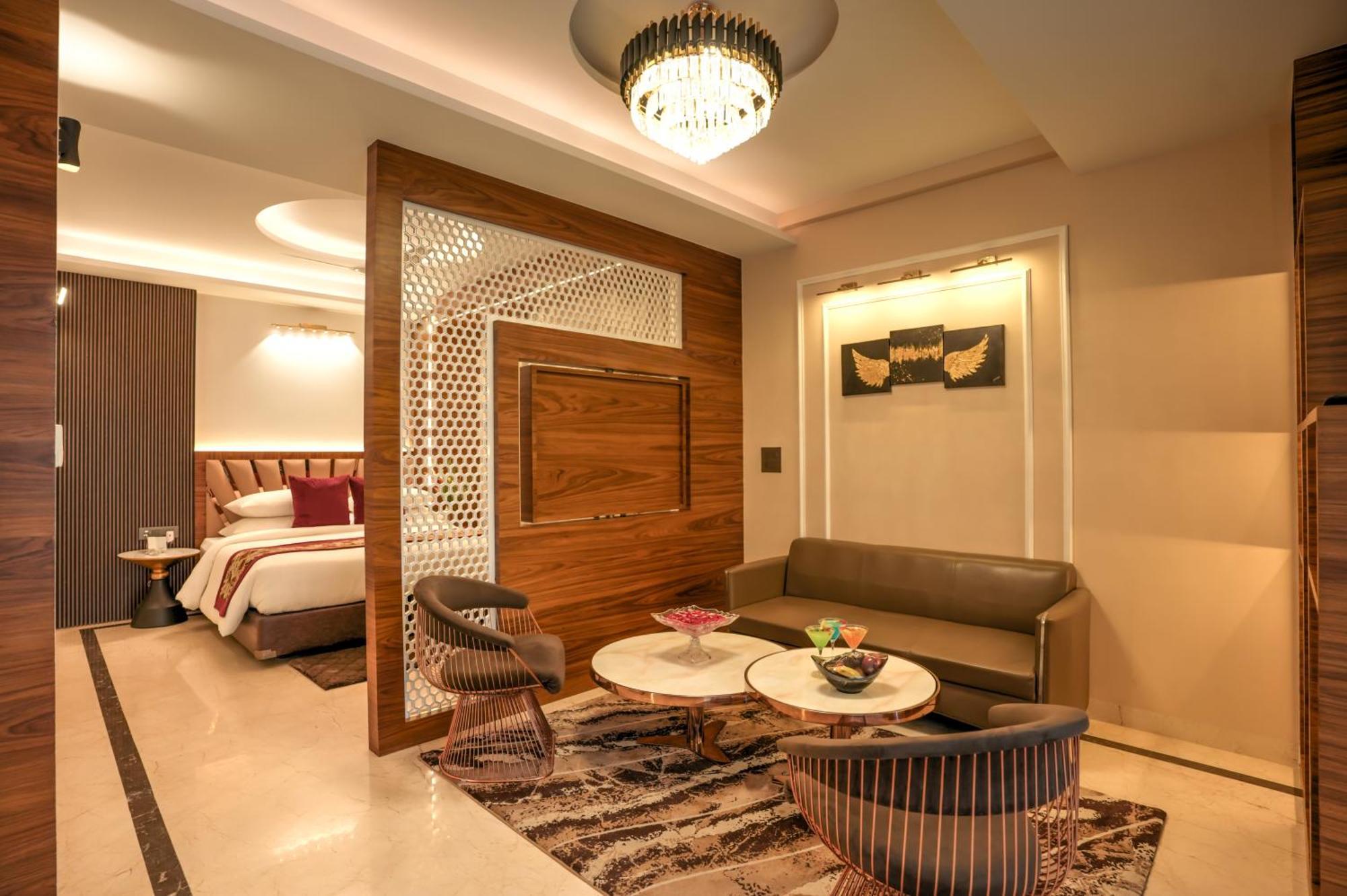 Rj Hotel - Managed By Atithi House Greater Noida Exterior foto